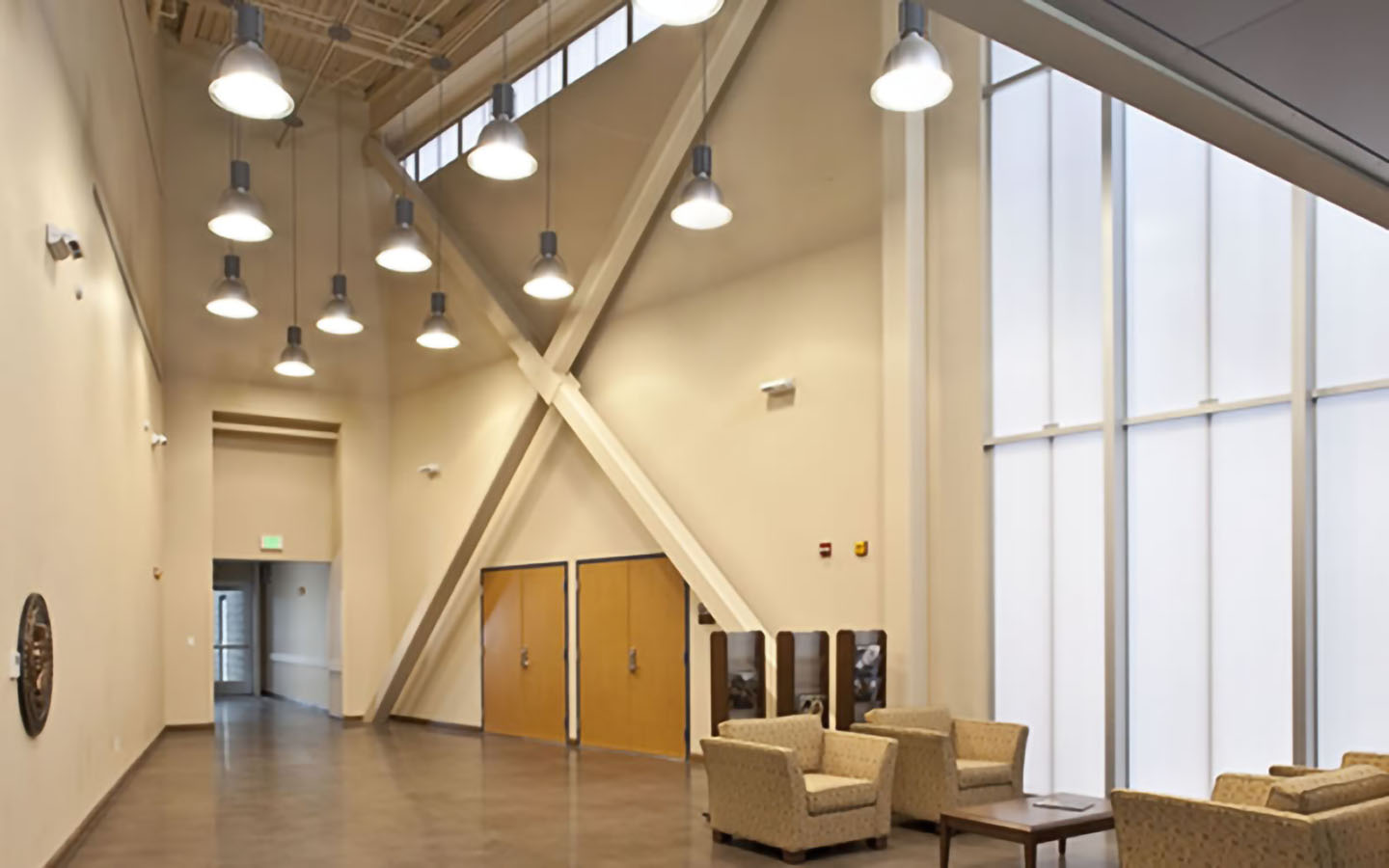 Construction of Army Reserve Center Los Alamitos California