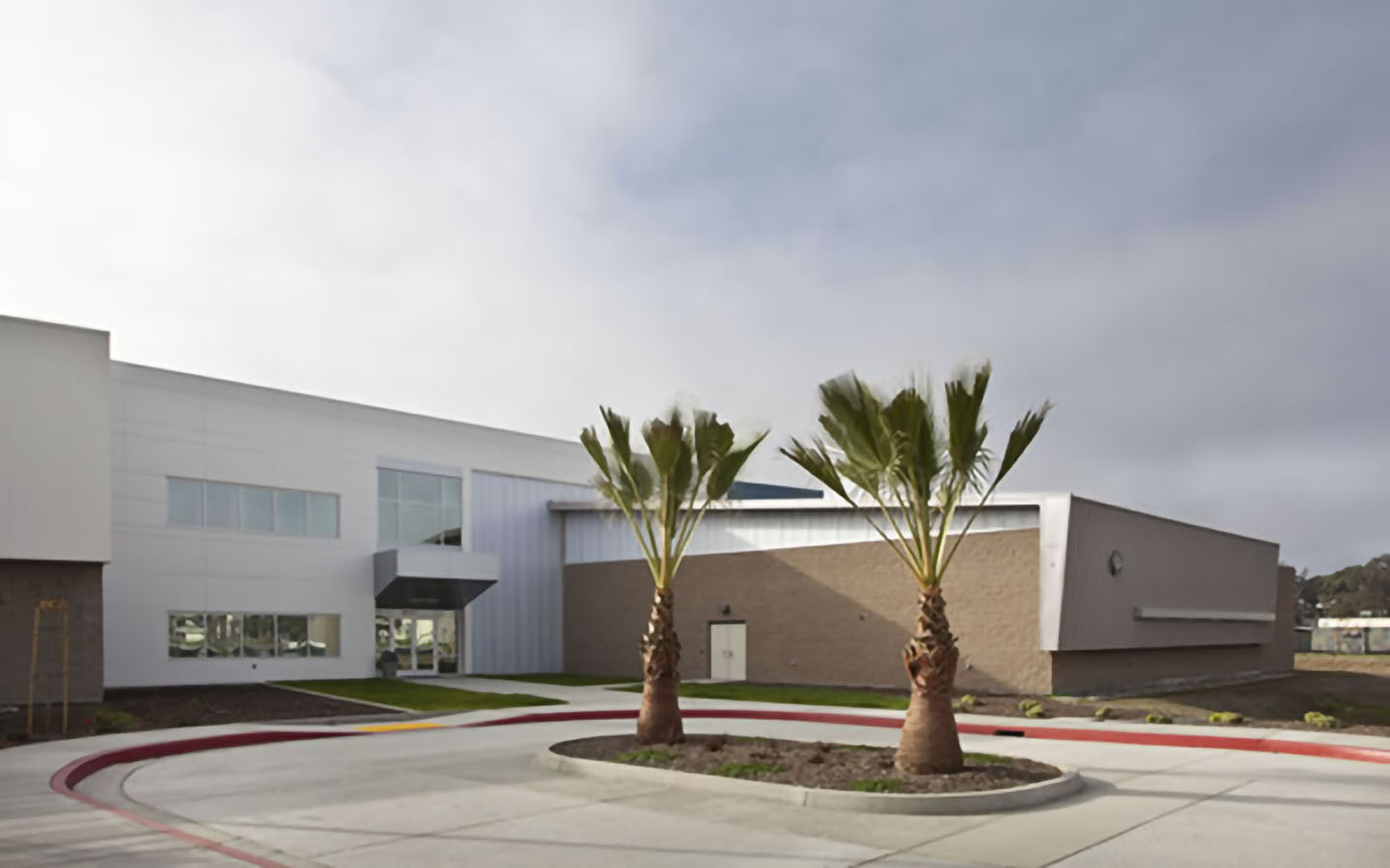 Construction of Army Reserve Center Los Alamitos California