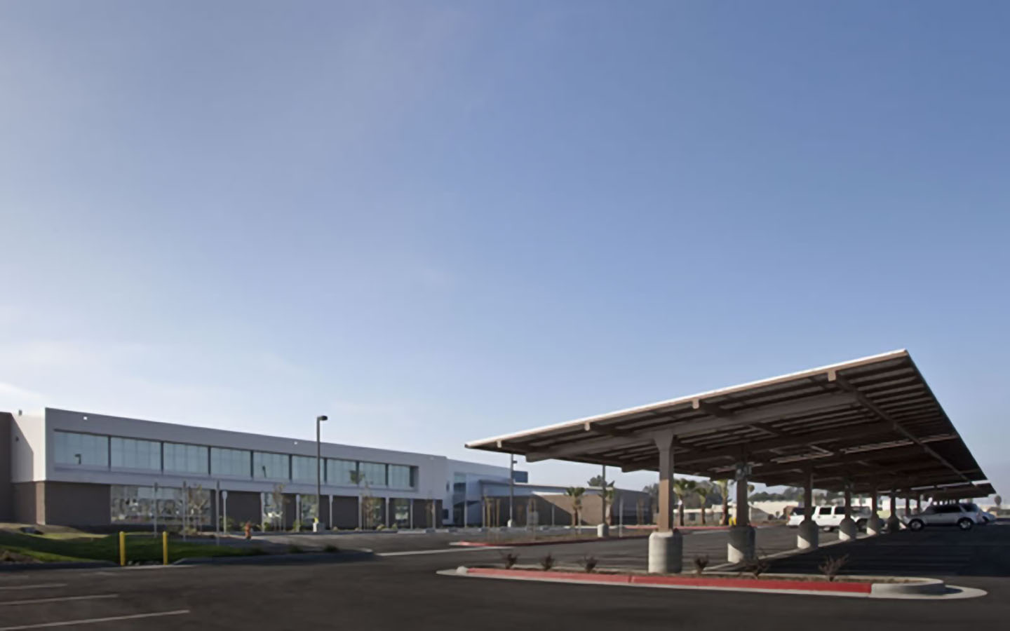 Construction of Army Reserve Center Los Alamitos California