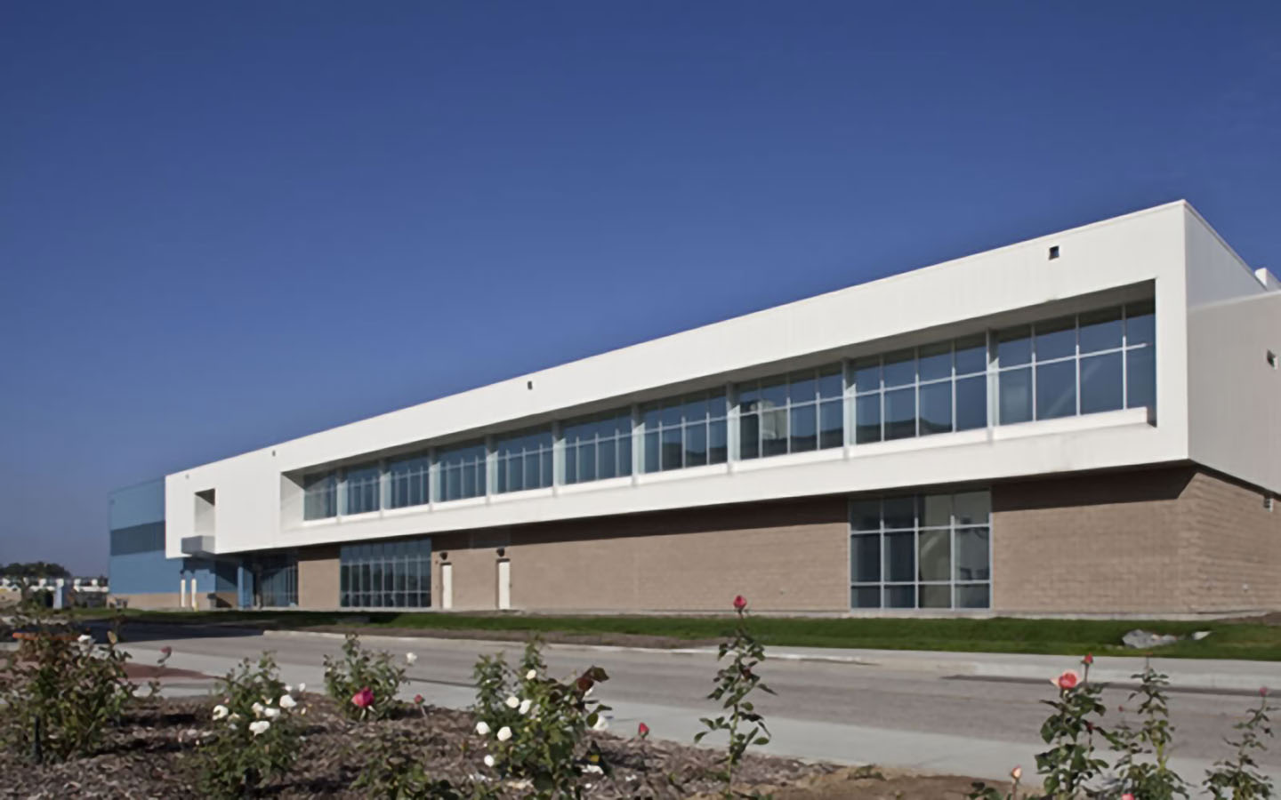 Construction of Army Reserve Center Los Alamitos California