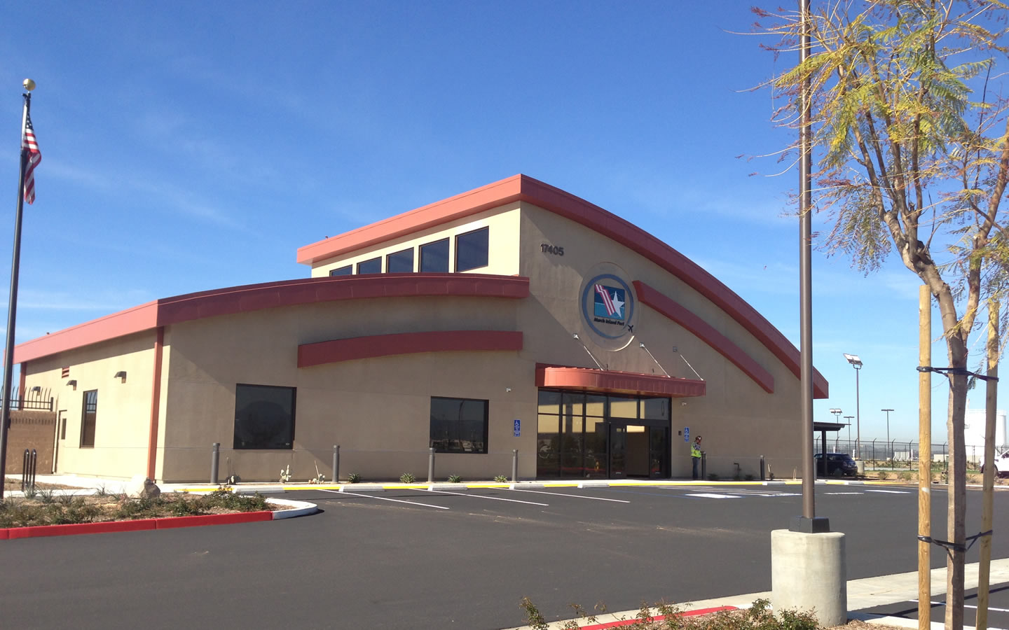 March Inland Port Terminal Building March Air Reserve Base California