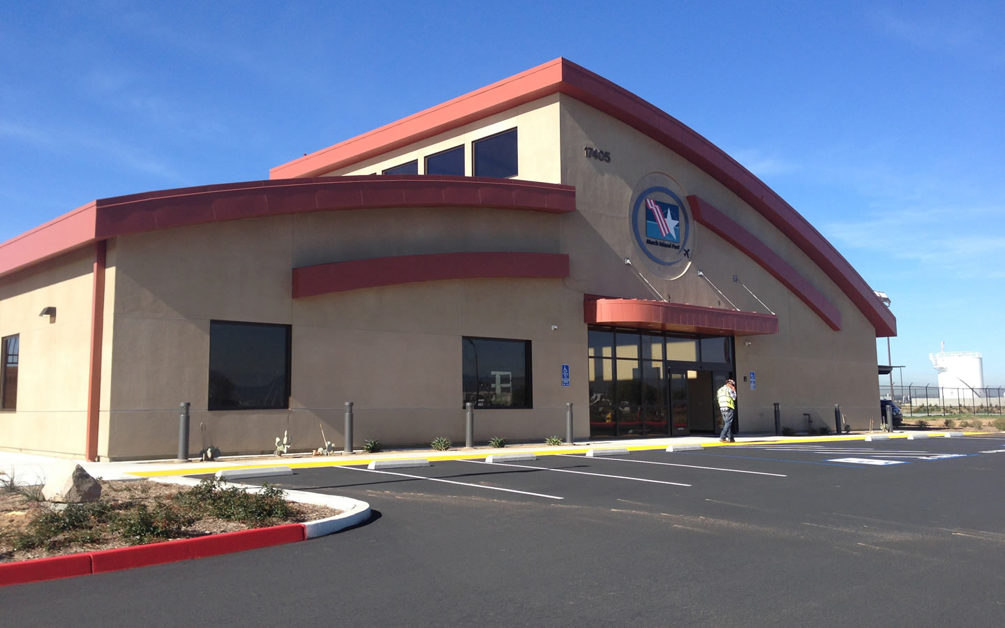 March Inland Port Terminal Building March Air Reserve Base California