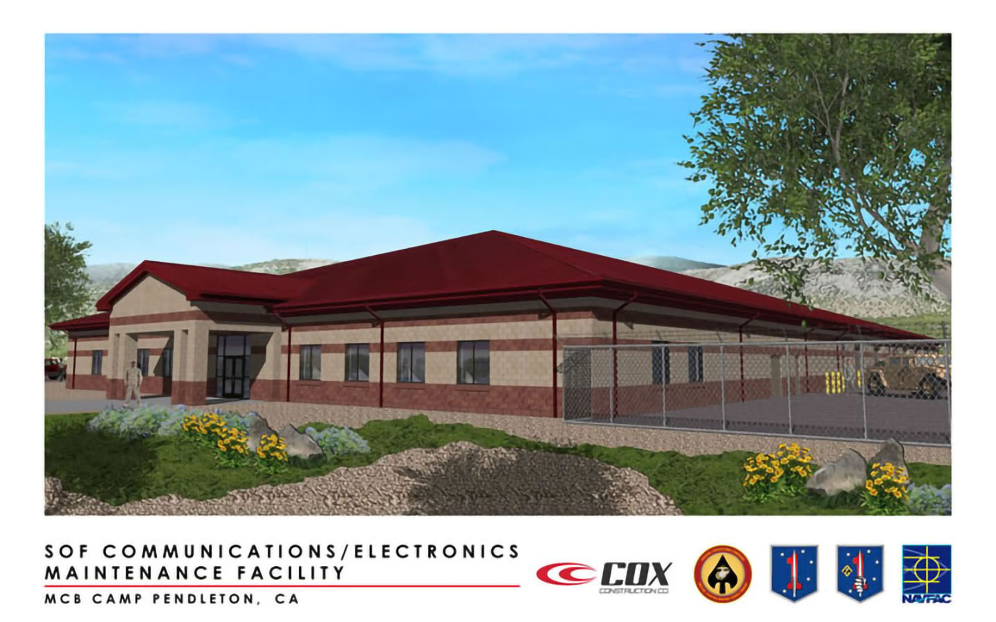 P-1119 Communication-Electrical Maintenance Facility Camp Pendleton California