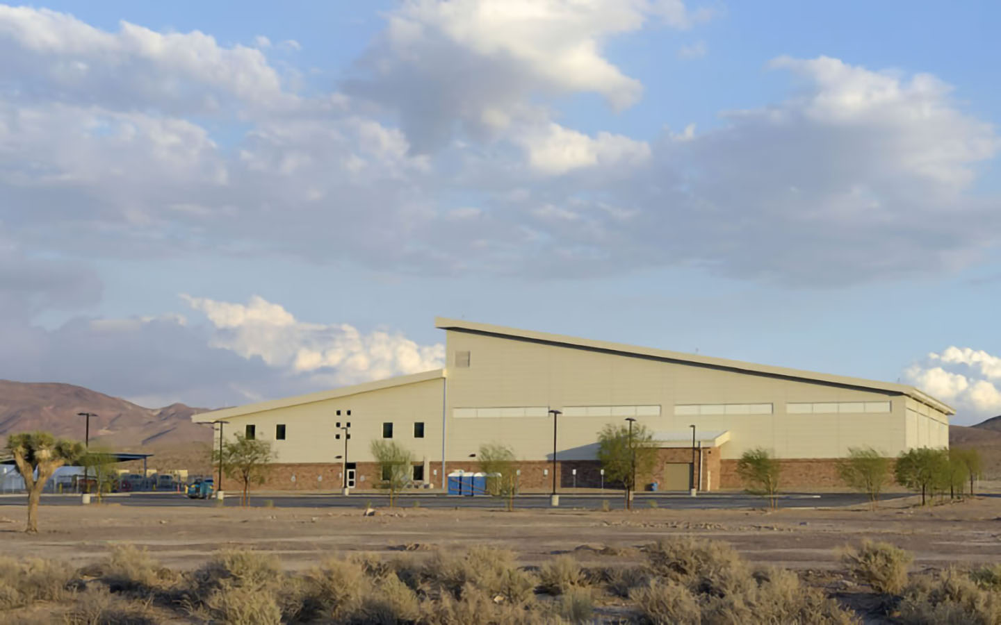Unmanned Aircraft Systems Hangar Fort Irwin California