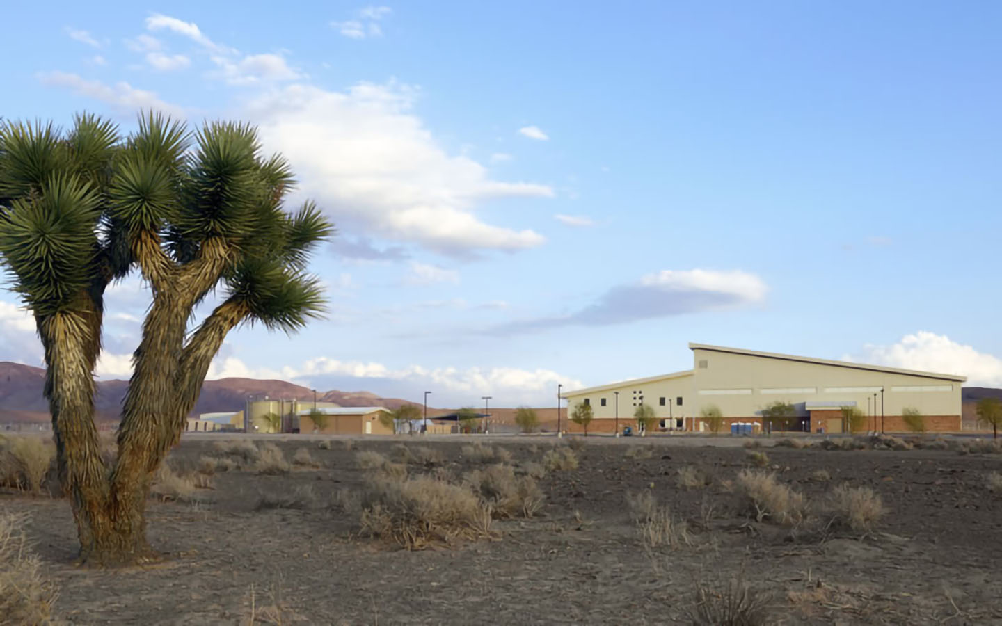 Unmanned Aircraft Systems Hangar Fort Irwin California