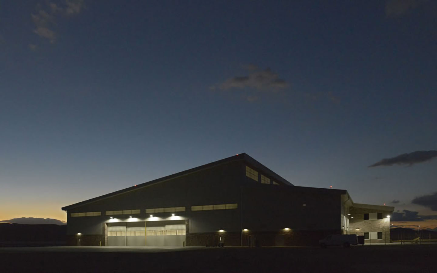 Unmanned Aircraft Systems Hangar Fort Irwin California