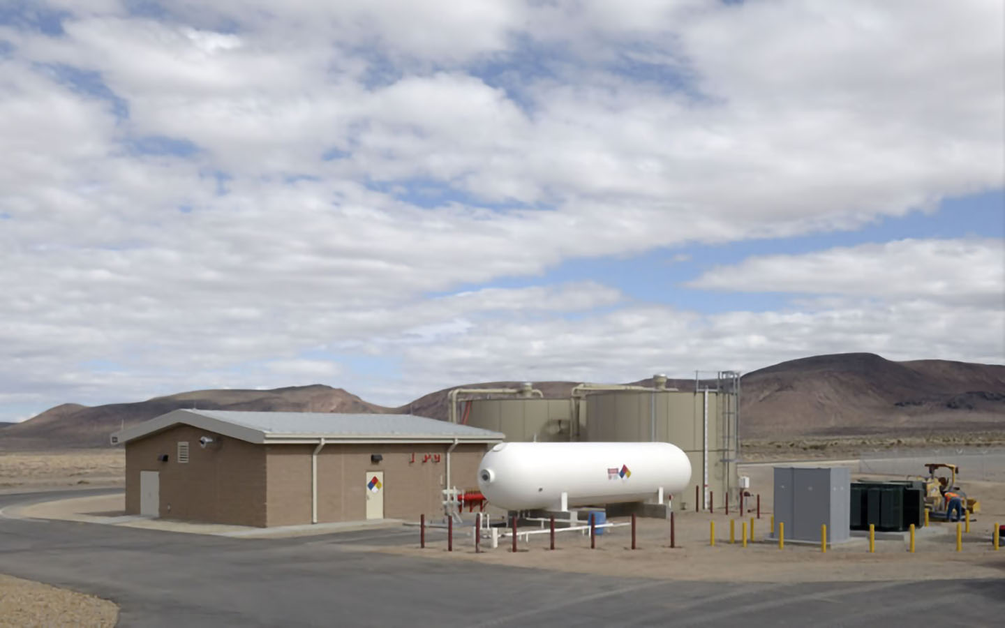 Unmanned Aircraft Systems Hangar Fort Irwin California